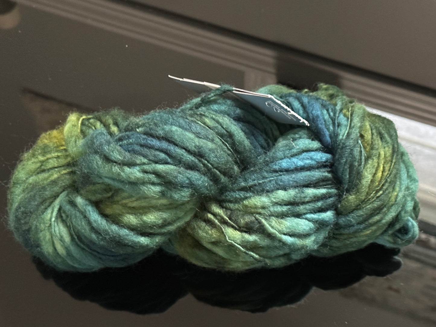 Slubby Lagoon Wool Yarn