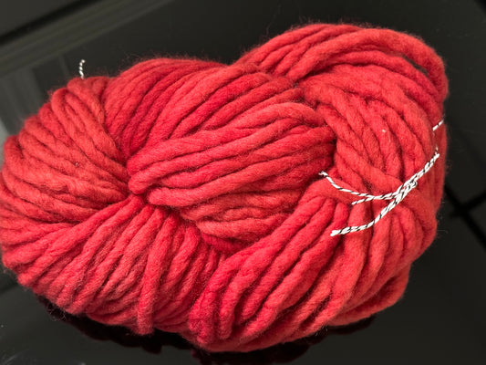 Flouf Christmas Red Merino Wool Yarn