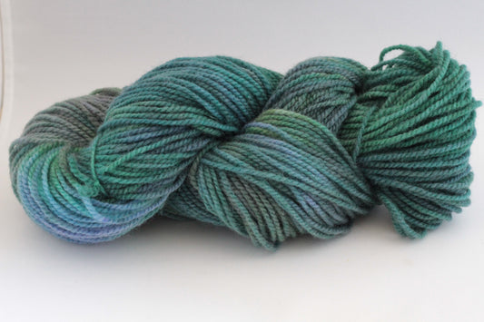 Blue Green Studio Dyed Yarn
