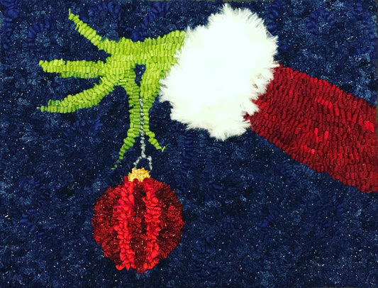 The Grinch Rug Hooking Pattern