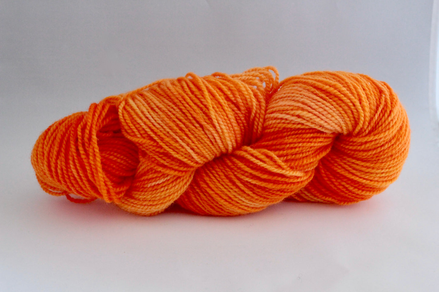 Orange Peel Hand Dyed Yarn